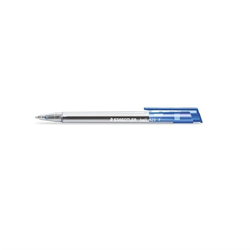 Staedtler 423F-3 Retractable Ballpoint Pen Fine Blue Box 10